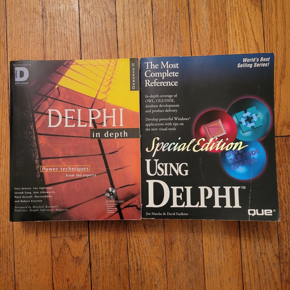 Special Edition Using Delphi Most Complete Reference Osborne In Depth 2 Book Set
